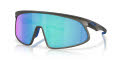 Oakley RSLV Matte Grey Smoke / Prizm Sapphire (948403) Sunglasses - Color Image