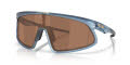 Oakley RSLV Matte Transparent Abyss/Prizm Tungsten (948410) Sunglasses - Color Image