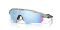 Oakley Radar EV Path Matte Grey Ink / Prizm Deep Water Polar (9208F6) Sunglasses - Color Image