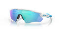Oakley Radar EV Path Polished White / Prizm Sapphire Lens (OO9208-57) Sunglasses - Color Image
