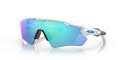 Oakley Radar EV Path Polished White / Prizm Sapphire Lens (OO9208-73) Sunglasses - Color Image