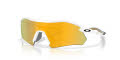 Oakley Radar Plate Polished White/Prizm 24K Polarized (949505) Sunglasses - Color Image