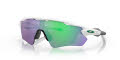 Oakley Radar EV Path Polished White / Prizm Jade (920871) Sunglasses - Color Image