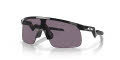 Oakley Youth Resistor Polished Black / Prizm Grey (901001) Sunglasses - Color Image