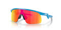 Oakley Youth Resistor Sky Blue / Prizm Ruby (901005) Sunglasses - Color Image