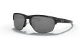 Oakley Sliver Edge Polished Black-Prizm Black Polarized (941304) Sunglasses - Color Image