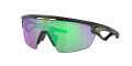Oakley Sphaera Matte-Black-Ink / Prizm-Road-Jade (940308) Sunglasses - Color Image