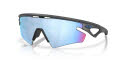 Oakley Sphaera Slash Matte Carbon/Prizm Deep Water Polarized (949911) Sunglasses - Color Image