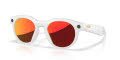Oakley Meta HSTN Warm Grey/Prizm Ruby (800204) Sunglasses - Color Image