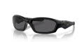 Oakley Straight Jacket Matte Black / Grey Polarized Lens (11-014) Sunglasses - Color Image