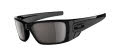 Oakley Fuel Cell Polished Black / Warm Grey Lenses (OO9096-01) Sunglasses - Color Image