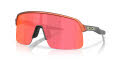 Oakley Sutro Lite Fire Orange/Prizm Trail Torch (946376) Sunglasses - Color Image