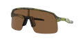 Oakley Sutro Lite Matte-Transparent-Fern-Swirl / Prizm-Bronze (946357) Sunglasses - Color Image