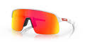 Oakley Sutro Lite Matte White / Prizm Ruby Lens (OO9463-18) Sunglasses - Color Image