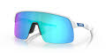 Oakley Sutro Lite Matte White / Prizm Sapphire Lens (OO9463-19) Sunglasses - Color Image