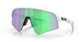 Oakley Sutro Lite Sweep Matte White / Prizm Road Jade (946504) Sunglasses - Color Image