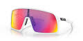 Oakley Sutro Matte White / Prizm Road Lens (OO9406-06) Sunglasses - Color Image