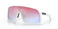 Oakley Sutro Polished White / Prizm Snow Sapphire Lens (OO9406-22) Sunglasses - Color Image