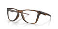 Oakley The Cut Satin Brown Tortoise (805802) Eyeglasses - Color Image