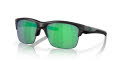 Oakley Thinlink Matte Black / Jade Mirrored Iridium Lens (OO9316-09) Sunglasses - Color Image