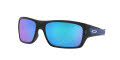 Oakley Turbine Black Ink / Prizm Sapphire Lens (OO9263-56) Sunglasses - Color Image