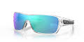 Oakley Turbine Rotor Polished Clear / Prizm Sapphire (930729) Sunglasses - Color Image