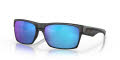 Oakley Twoface Matte Black / Prizm Sapphire Polarized Lens (OO9189-46) Sunglasses - Color Image
