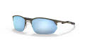 Oakley Wire Tap 2.0 Satin Lead / Prizm Deep Water Polarized Lens (OO4145-06) Sunglasses - Color Image