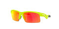 Oakley Youth Capacitor Polished-Retina-Burn / Prizm-Ruby (901304) Sunglasses - Color Image