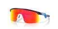 Oakley Youth Resistor Matte Navy/Prizm Ruby (901034) Sunglasses - Color Image