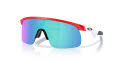 Oakley Youth Resistor Team USA Matte Redline/Prizm Sapphire (901035) Sunglasses - Color Image