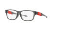 Oakley Youth Top Level - Alternate Fit Satin Grey Smoke (802102) Eyeglasses - Color Image