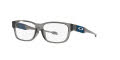 Oakley Youth Top Level - Alternate Fit Polished Grey Smoke (802103) Eyeglasses - Color Image