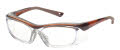 On Guard Safety OG220SM Brown Clear (1830) Eyeglasses - Color Image