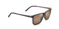 Maui Jim One Way - 875 Brown Stripe / HCL® Bronze Bi-Gradient PolarizedPlus2 Lens (H875-10) Sunglasses - Color Image