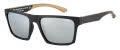 O'Neill Beacons 2.0 Matte Black with Grey Polarized lens (127p) Sunglasses - Color Image