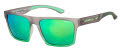 O'Neill Beacons 2.0 Matte Grey with Green Polarized lens (165p) Sunglasses - Color Image