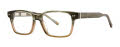 Original Penguin Jr. The Max Jr. Olive Horn Eyeglasses - Color Image