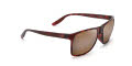 Maui Jim Pailolo-603 Matte Tortoise / HCL Bronze PolarizedPlus2 Lens (H603-10) Sunglasses - Color Image