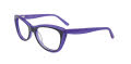 Paradox P5028 No Clip-On Lens Black & Violet (090) Eyeglasses - Color Image