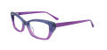 Paradox P5029 No Clip-On Lens Violet & Purple (080) Eyeglasses - Color Image