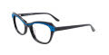 Paradox P5040 No Clip-On Lens Black & Blue (090) Eyeglasses - Color Image