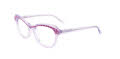 Paradox P5040 No Clip-On Lens Purple & Crystal Lilac (080) Eyeglasses - Color Image