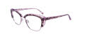 Paradox P5041 No Clip-On Lens Shiny Lilac & Purple Crystal & Grey (080) Eyeglasses - Color Image