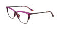 Paradox P5047 No Clip-On Lens Marbled Purple & Pink & Grey (030) Eyeglasses - Color Image