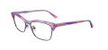 Paradox P5048 No Clip-On Lens Marbled Pink & Dark Grey (030) Eyeglasses - Color Image