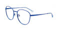 Paradox P5065 No Clip-On Lens Satin Blue & Light Blue (050) Eyeglasses - Color Image