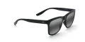 Maui Jim Pehu-602 Black / Natural Grey PolarizedPlus2 Lens (602-02) Sunglasses - Color Image