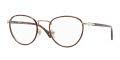Persol PO2410VJ Matte Dark Brown (992) Eyeglasses - Color Image