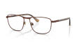 Persol PO1001V Shiny Brown (1124) Eyeglasses - Color Image